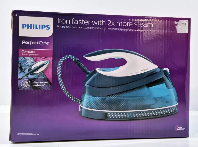 PHILIPS ŻELAZKO STACJA PAROWA GC7844