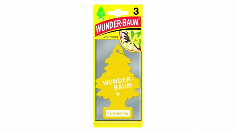 3-PACK ZAPACHY CHOINKA WANILIA WUNDERBAUM
