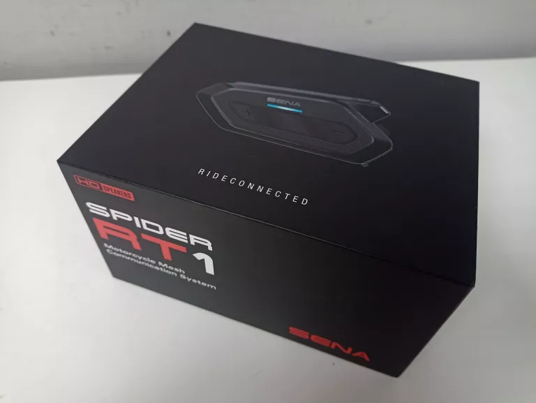 SENA SPIDER RT1 INTERKOM MOTOCYKLOWY NA 1 KASK Z GŁOŚNIKAMI HD SPEAKERS