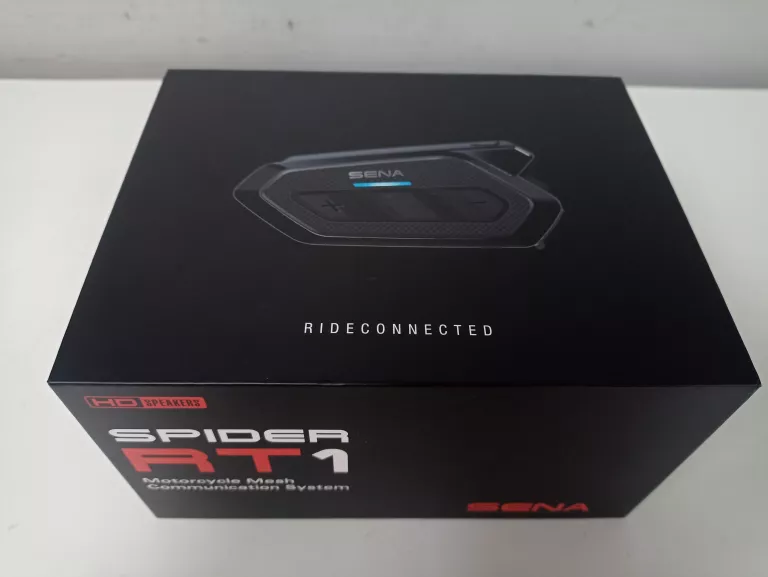 SENA SPIDER RT1 INTERKOM MOTOCYKLOWY NA 1 KASK Z GŁOŚNIKAMI HD SPEAKERS