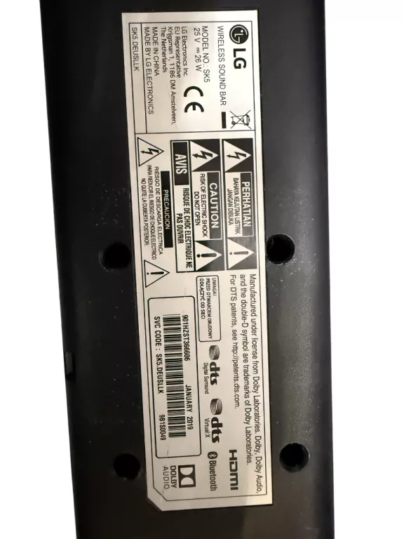 SOUNDBAR LG SK5 2.1+PILOT