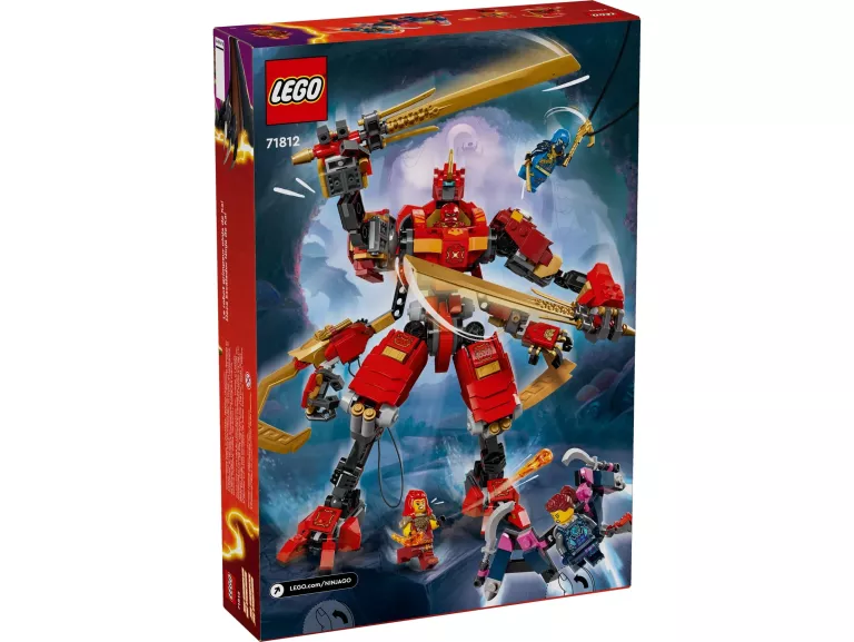 LEGO 71812 NINJAGO - WSPINACZKOWY MECH NINJA KAIA