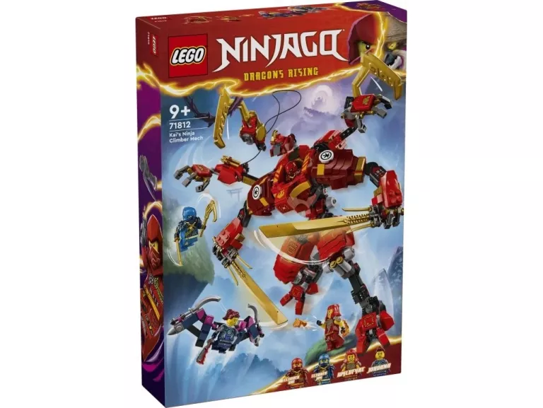 LEGO 71812 NINJAGO - WSPINACZKOWY MECH NINJA KAIA