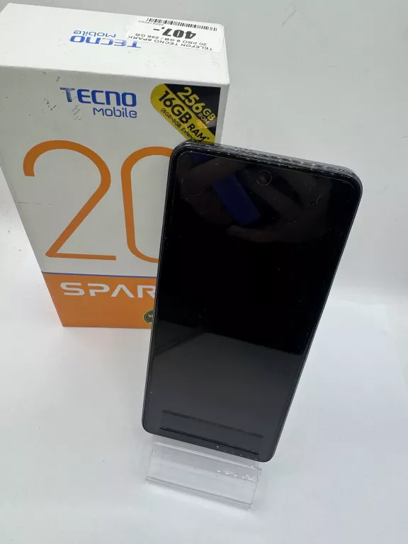 TELEFON TECNO SPARK 20 PRO 8 GB / 256 GB KOMPLET