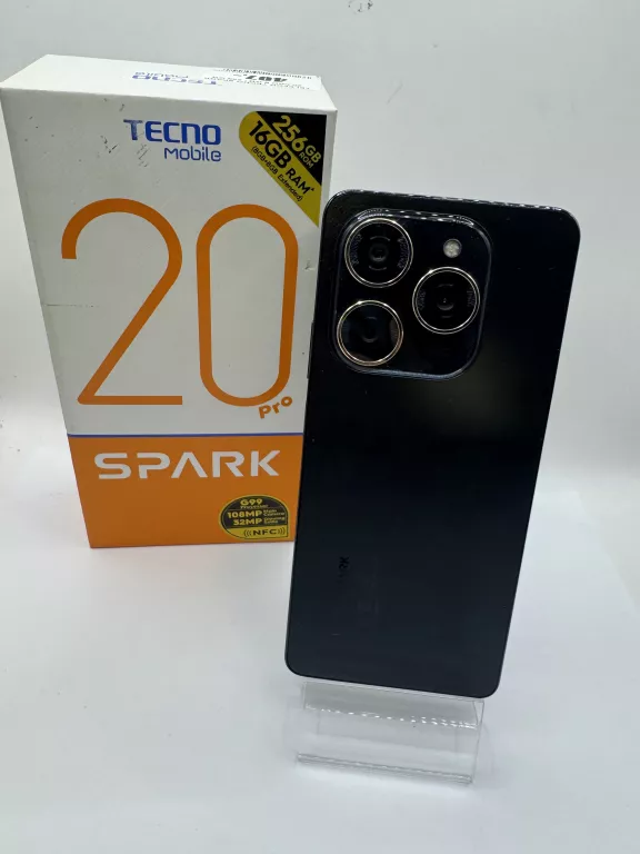 TELEFON TECNO SPARK 20 PRO 8 GB / 256 GB KOMPLET