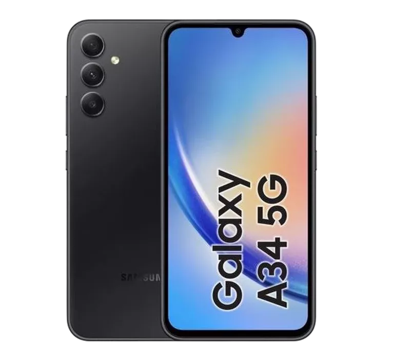 TELEFON SAMSUNG GALAXY A34 5G 6/128GB 6.6" 120HZ CZARNY *STAN IGŁA*