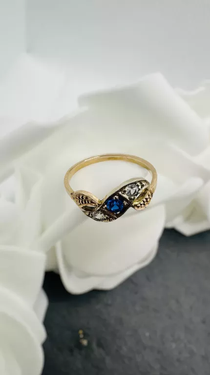 ZŁOTY PIERŚCIONEK 585 DAMSKI Z CYRKONIĄ – ELEGANCKA BIŻUTERIA NA PREZENT