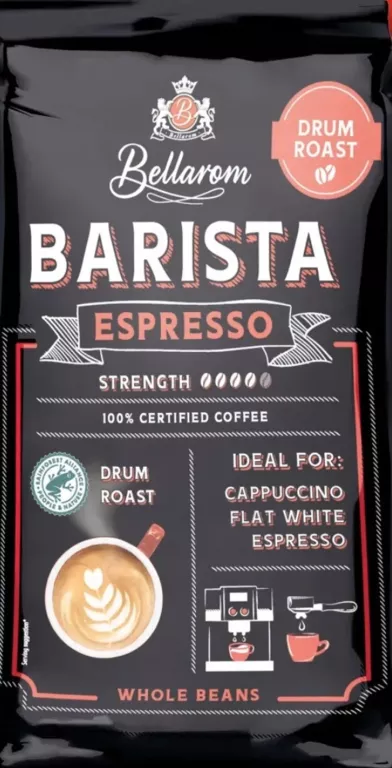 KAWA ZIARNISTA MIESZANA BELLAROM BARISTA ESPRESSO PREMIUM 1000 G