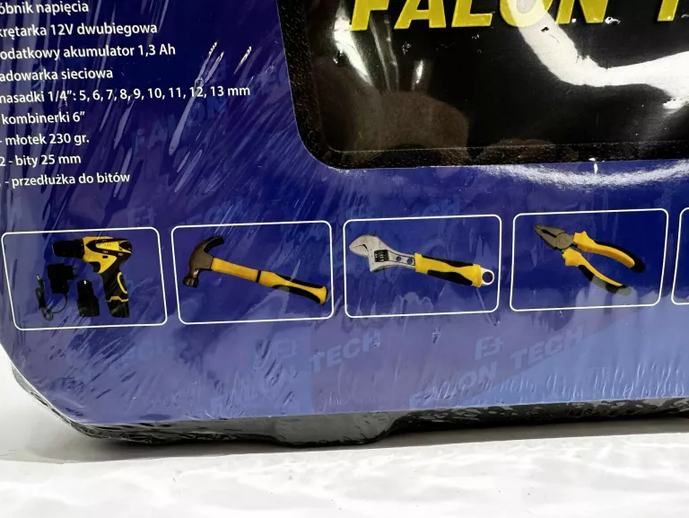 UNIWERSALNY ZESTAW NARZĘDZI 68 CZĘŚCIOWY W PLASTIKOWEJ WALIZCE FT068