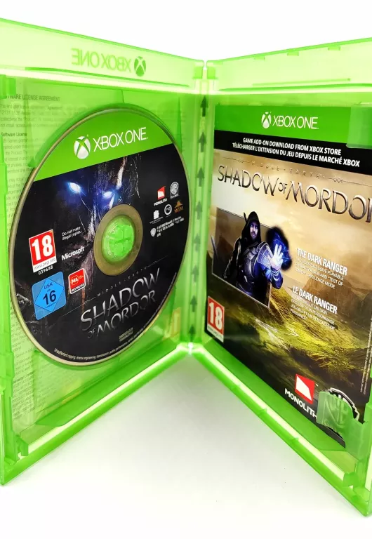 GRA SHADOW OF MORDOR XBOX ONE