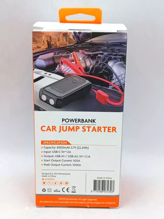 MOCNY ROZRUSZNIK JUMP STARTER BOOSTER XSSIVE