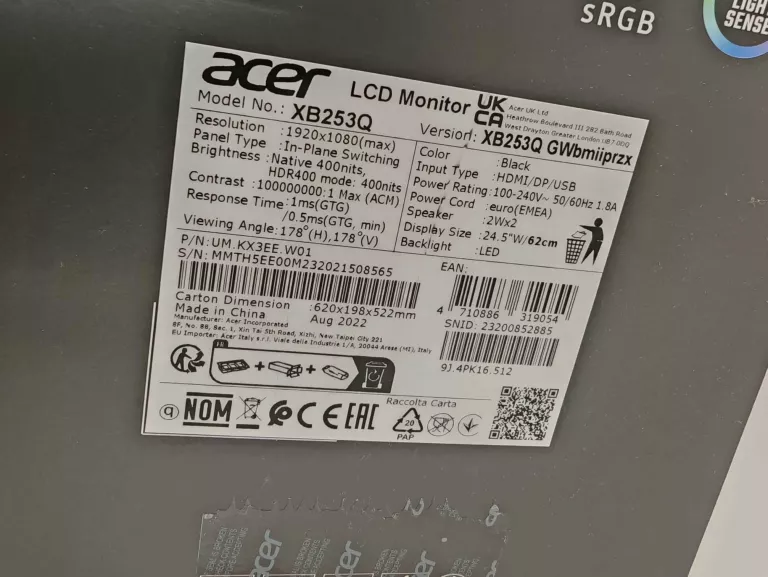 monitor-gamingowy-acer-predator-xb3-245-240hz-kpl-stan-11323-2