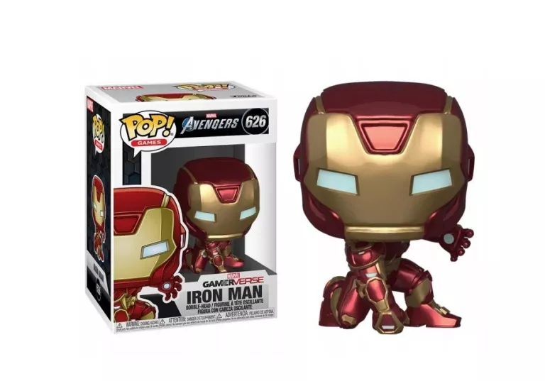 IRON MAN FIGURKA FUNKO POP GAMES 626 889698477567