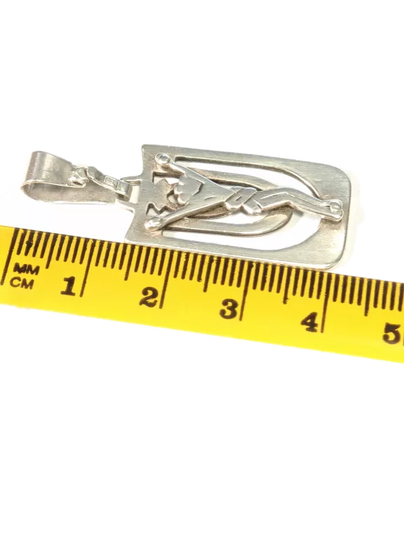 SREBRO - WYRÓB JUBILERSKI UŻYWANY ZAWIESZKA 4 CM 4,70G