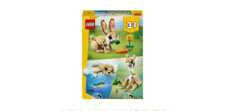 LEGO CREATOR 3 W 1 31162 UROCZY KRÓLICZEK