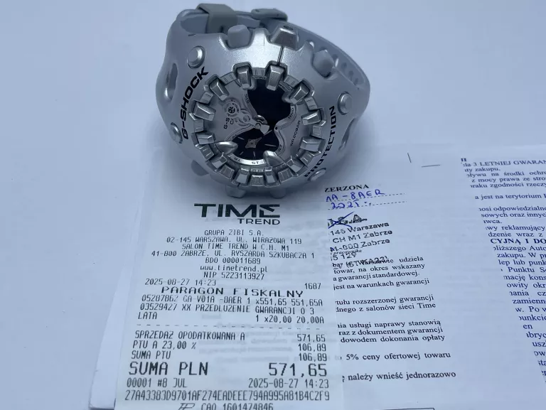 ZEGAREK CASIO G-SHOCK GA-V01A -8AER