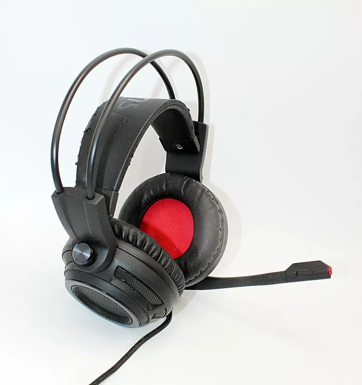 SŁUCHAWKI GAMINGOWE MSI DS502 NAUSZNE DŹWIĘK PRZESTRZENNY