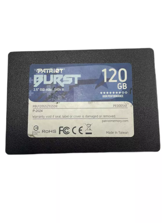 DYSK SSD PATRIOT BURST 120GB