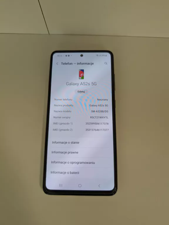 TELEFON SAMSUNG A52S