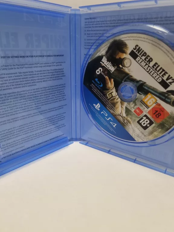 SNIPER ELITE V2 REMASTERED PS4