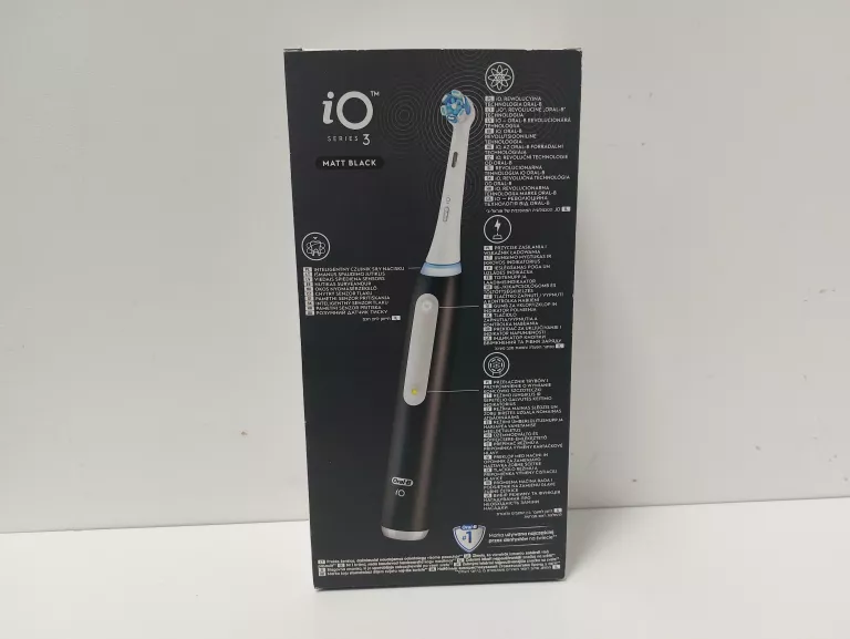 SZCZOTECZKA MAGNETYCZNA ORAL-B IO 3 CZARNY POLECAM!