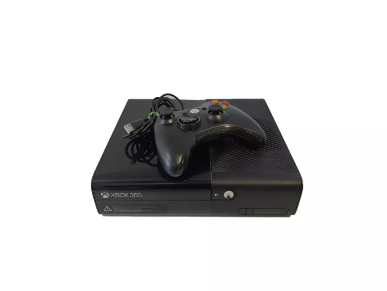 KONSOLA XBOX 360 E 500GB + PAD NIOEORYGINLANY PRZEWODOWY + ZASILACZ  OPIS!