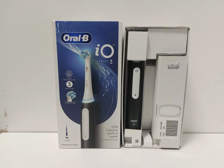 SZCZOTECZKA MAGNETYCZNA ORAL-B IO 3 CZARNY POLECAM!