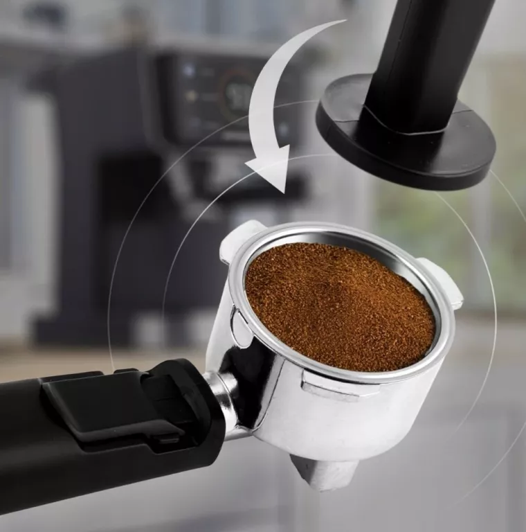 EKSPRES DO KAWY CIŚNIENIOWY KOLBOWY ZE SPIENIACZEM 20BAR 1350W BERDSEN