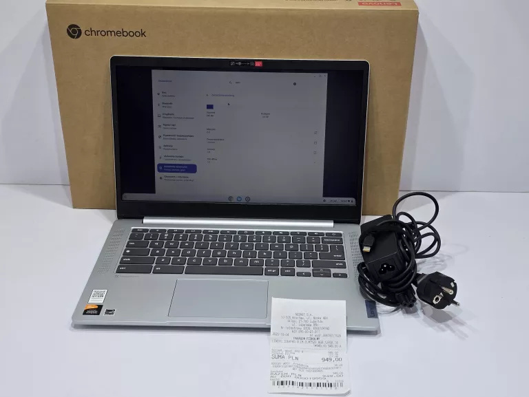 LAPTOP LENOVO IDEAPAD SLIM 3 CHROME 14M868 KOMPLET + PARAGON 05.10.2025