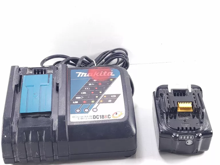 ŁADOWARKA MAKITA DC18RC + AKUMULATOR BL1850B 3AH