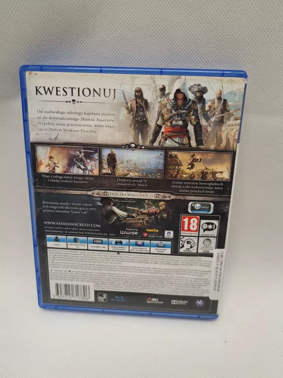 GRA NA PS4 ASSASINS CREED IV BLACK FLAG