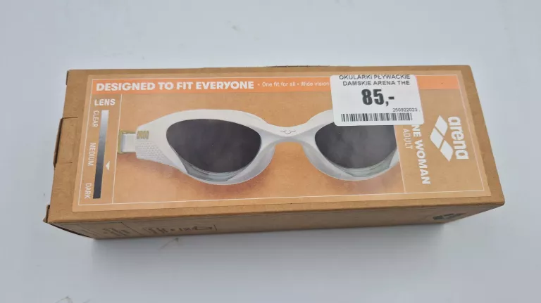 OKULARKI PŁYWACKIE DAMSKIE ARENA THE ONE LUSTRZANE SZKŁA