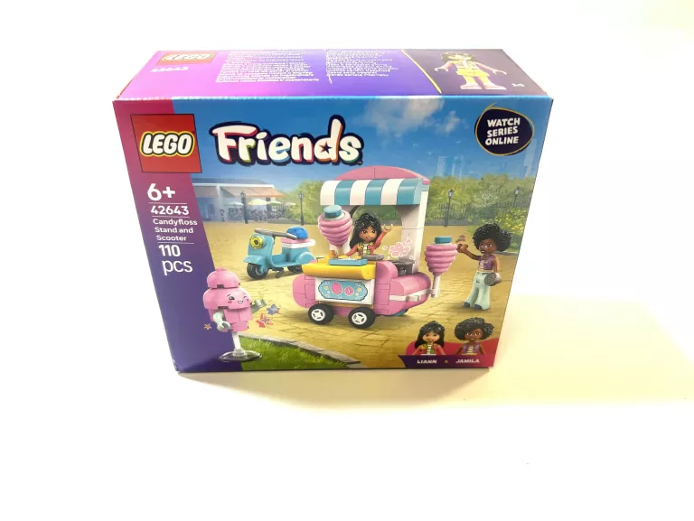 LEGO FRIENDS STOJAK I HULAJNOGA Z WATY CUKROWEJ 42643 KLOCKI LEGO PREZENT