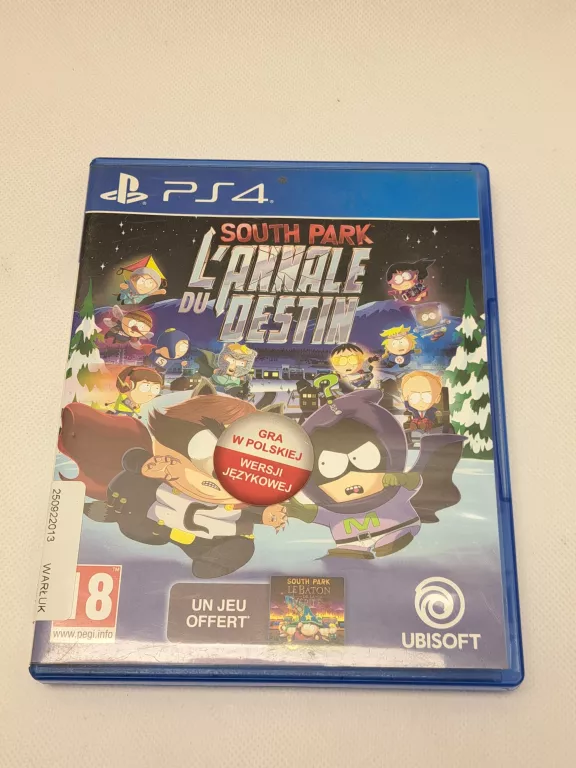 GRA NA PS4 SOUTH PARNK LANNALE DU DESTINY