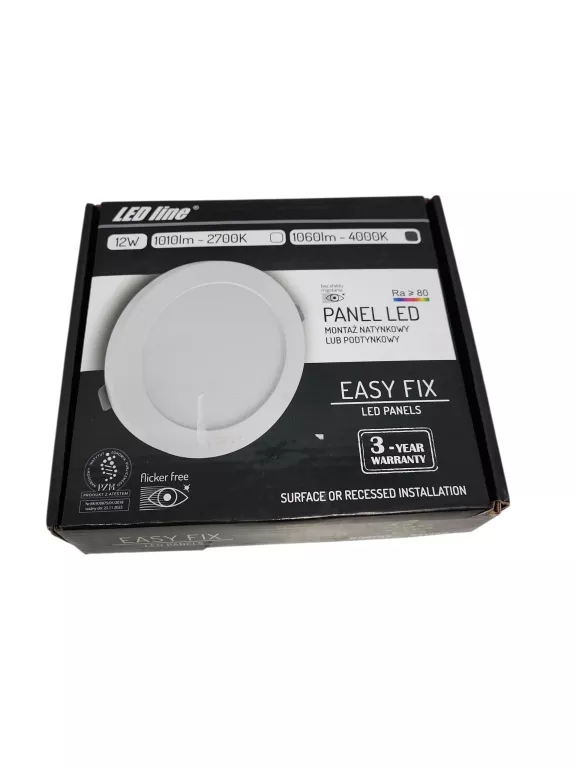 EASY FIX LED PANELS  12W