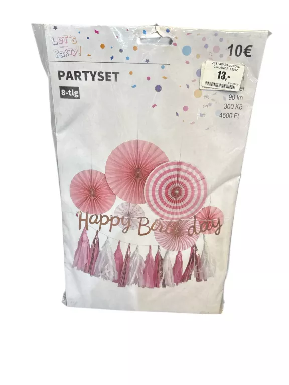 ZESTAW IMPREZOWY GIRLANDA