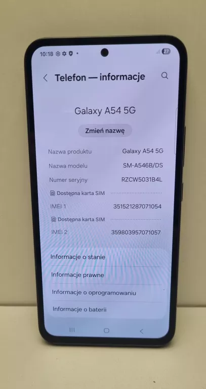 TELEFON  GALAXY A54  8/256GB