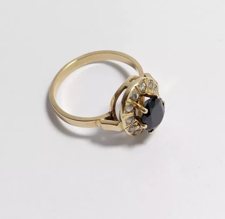 PIĘKNY ZŁOTY PIERŚCIONEK P:585 W:3,40 R:15