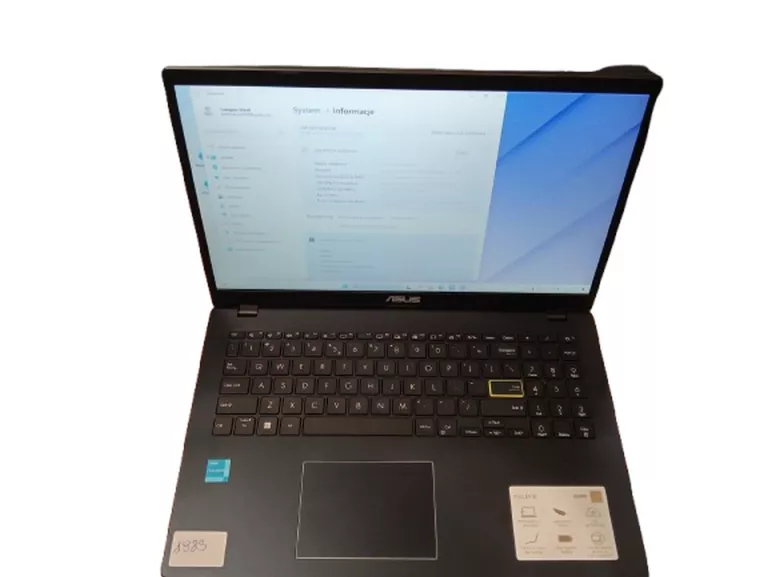 LAPTOP ASUS E510KA-EJ082WS 15,6 " INTEL CELERON N 4 GB / 128 GB NIEBIESKI