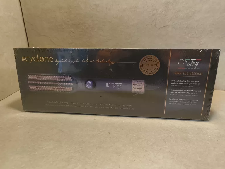 SZCZOTKA DO WŁOSÓW ITALIAN DESIGN CYCLONBRUSH02 CZARNY