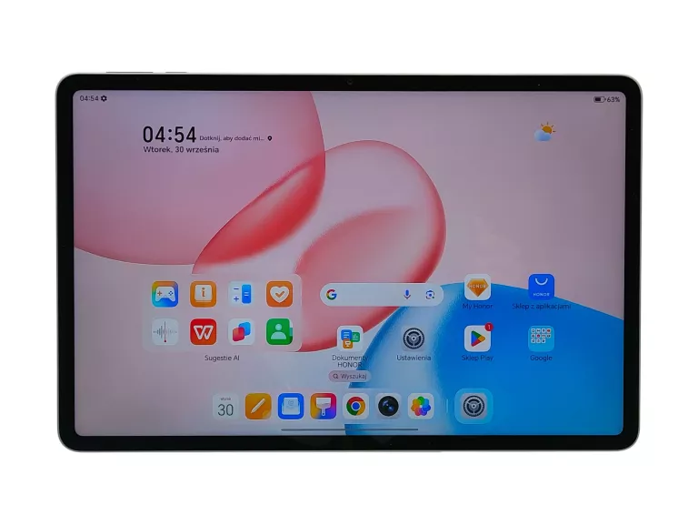 TABLET HONOR PAD 10 12.1'' 8/256GB WIFI SZARY - GW.09.2027
