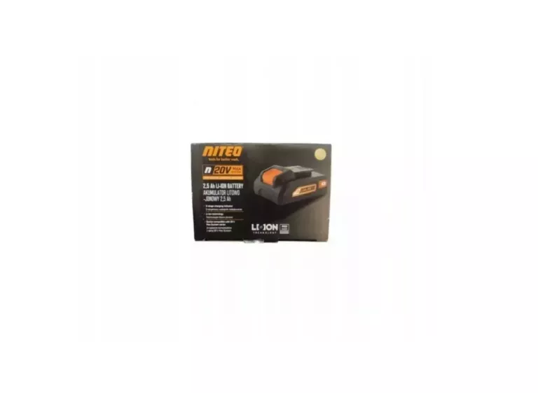 AKUMULATOR BATERIA NITEO TOOLS 20V 2500 MAH