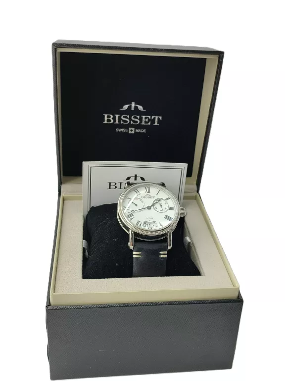 BISSET BSCF36SRWX05AX - MULTIFUNCTION - MĘSKI - ZEGAREK NA PASKU