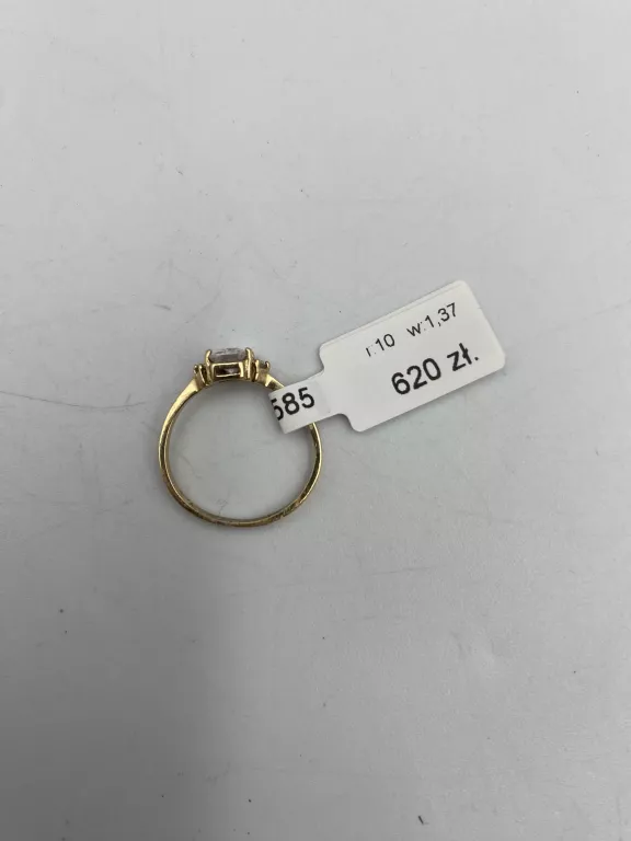 ZŁOTY PIERŚCIONEK 1,37G 585