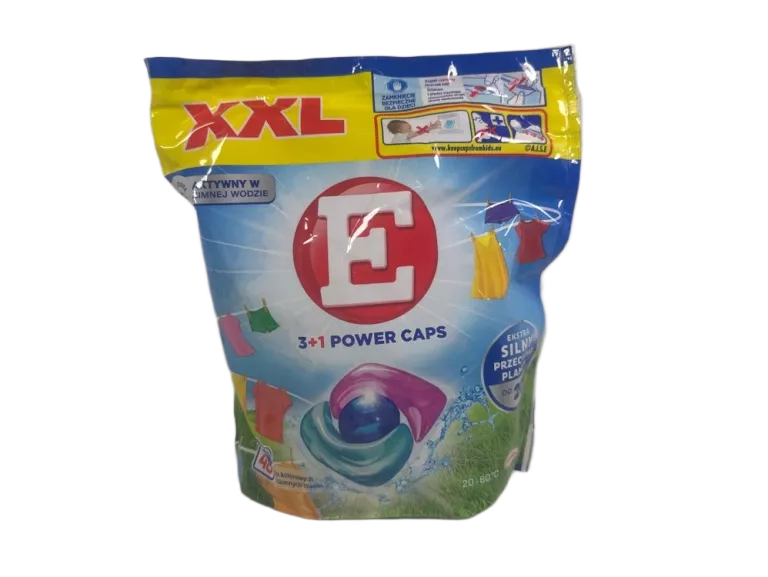 KAPSUŁKI DO PRANIA E CAPS COLOR 48 WL
