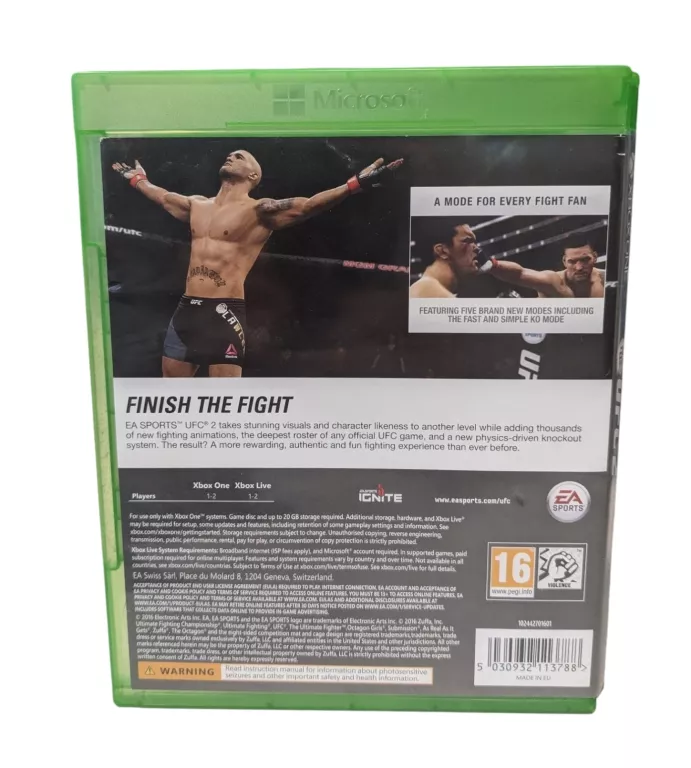 UFC 2  - GRA NA KONSOLĘ XBOX ONE