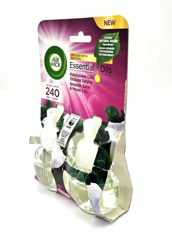 AIR WICK WKŁAD ELEKTRYCZY DO ODŚWIEŻACZA KSIĘŻYCOWA LILIA SATYNA 2X19ML