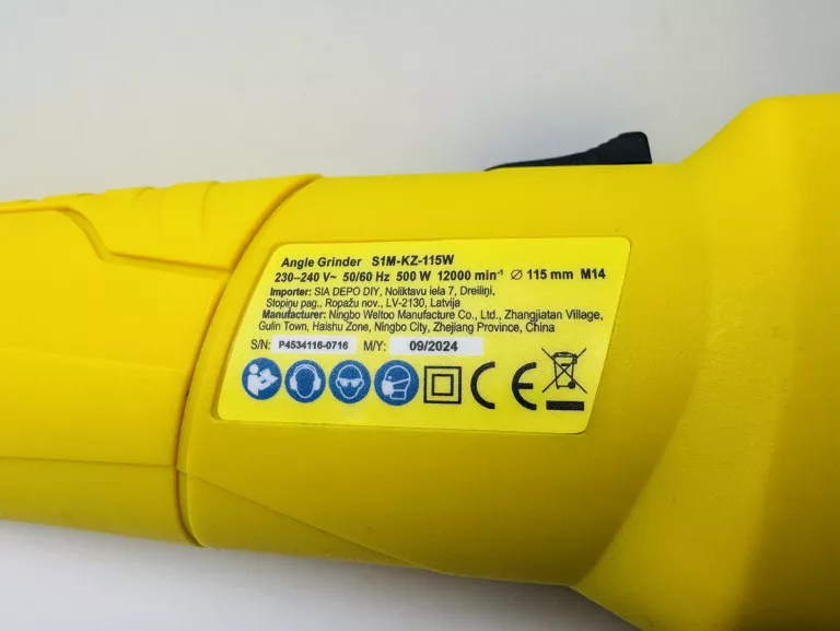 SZLIFIERKA JASPER S1M-KZ-115W