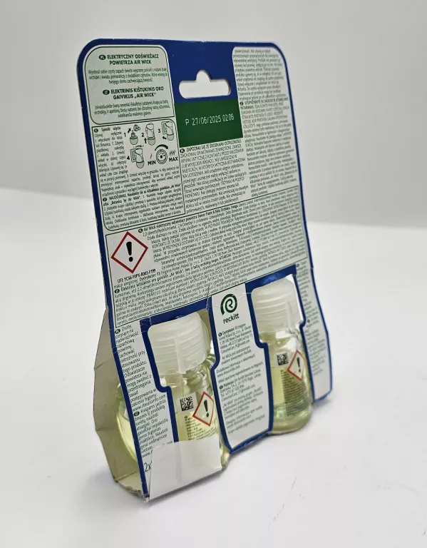 AIR WICK WKŁAD DO ODŚWIEŻACZA POWIETRZA ŚWIEŻE PRANIE BIAŁA ORCHIDEA 19MLX