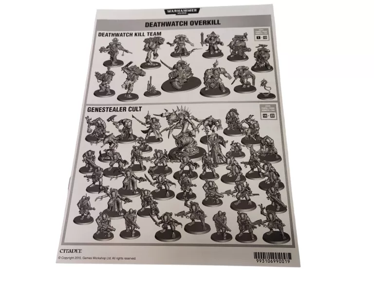 GRA PLANSZOWA WARHAMMER 40000: DEATHWATCH OVERKILL